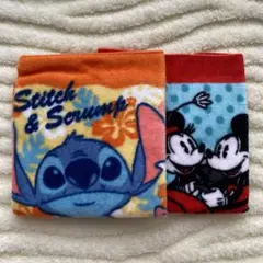 Disney リロ&スティッチ　ミッキーマウス　ノベルティ　タオルハンカチ　4