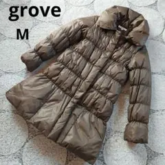 grove ダウンコート ダウンジャケット ダウンハーフコート グローブ