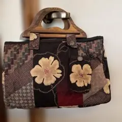 古布　バック　ポーチ付き　未使用