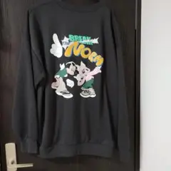 新品★メンズ大きいサイズトレーナー 3L チャコールグレー