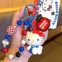 キティちゃん じゃらじゃらキーホルダー キーリング ストラップ ハローキティ