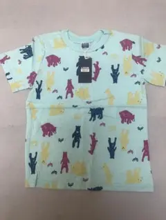 新品未使用b-ROOM 動物柄 Tシャツ 120cm