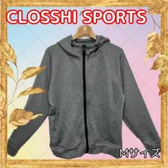 【古着】CLOSSHI SPORTS フルジップパーカー
