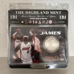 NBA LeBron James 2012-13 MVP コイン スタンド付き