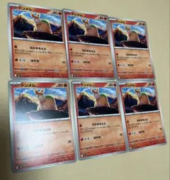 ドンメル ポケモンカード 6枚セット(8/18まで)