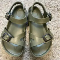 Birkenstock オリーブグリーンサンダル　32 20.5㎝