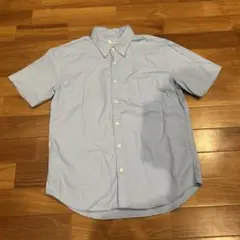 VINTAGE E.L. ライトブルー 半袖シャツ XL