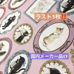 【国内正規品】くらはしれい　はぎれ〈猫の肖像PK〉