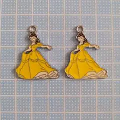 プリンセス 黄色 チャーム