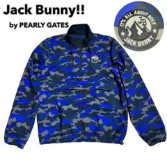 ジャックバニー by パーリーゲイツ 迷彩 カモフラ ハイネック ジャケット
