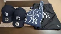 【未使用】New York Yankees 9FORTYキャップ2点セット