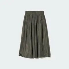 美品　UNIQLO ユニクロ　ボリュームギャザースカート