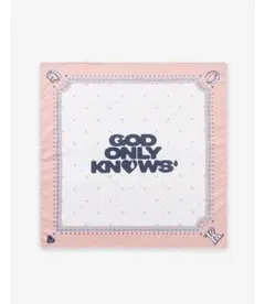GOD ONLY KNOWS バンダナ　ステッカーセット