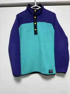 ☆BURTON フリースジャケット 紫/ターコイズ☆