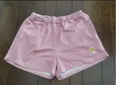 キア　テニスショートパンツ　赤ギンガムチェック