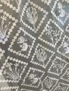 ムーミン　レースカーテン　MOOMIN