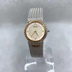 セイコー クレドール クォーツ 18KTベゼル メンズ腕時計