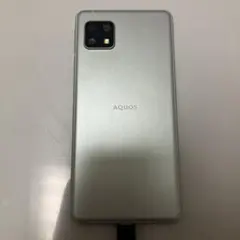 SHG03 AQUOS sense5G【訳あり】 SIMフリー オリーブシルバー