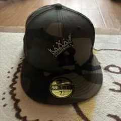 ニューエラ　Rクラウン　迷彩　NEWERA