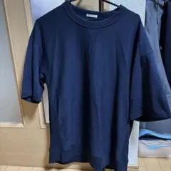 ネイビー クルーネック GUスウェットTシャツ Lサイズ