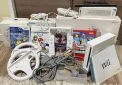 wii 本体 マリオカート、マリオブラザーズ、チョコボ、ドラゴンクエスト