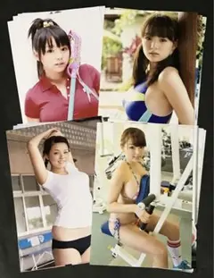 篠崎愛 ブロマイド 10代スポーティセット L版16枚+㊙︎4枚