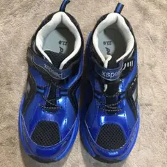 xspeed 22.0cm 青/黒 スニーカー