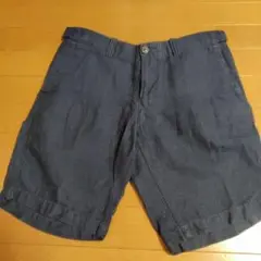 HILFIGER ダークブルー ショートパンツ