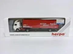 【新品未使用】Herpa 1/87 ミニチュアトラック モータースポーツ