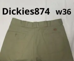 Dickies ディッキーズ 874 ワークパンツ パンツ チノ w36 カーキ
