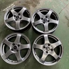 15インチアルミホイル5.5J PCD100 4本セット
