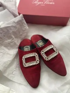 Roger Vivier バブーシュ Bab Viv Strass Buckle