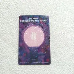 BTS ARMY FOREVER WE ARE YOUNG 　特典カード