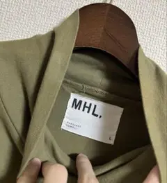MHL. エムエイチエル HIGH TWISTED COTTON JERSEY