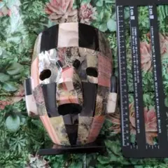 メキシコ　仮面　置物