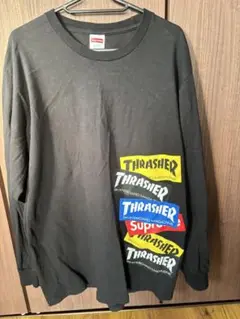 supreme Thrasher ロンt M 黒