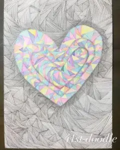 #41 抽象画 原画