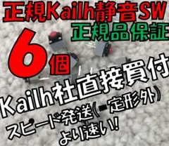 【正規】静音マウス用 Kailh製クリックスイッチ６ケ KAILH MUTE ③