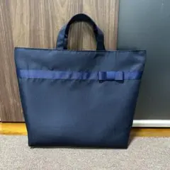 レッスンバッグ　サブバッグ　ネイビー　紺　女の子　お受験