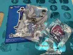 4点セット　一番くじ　夢中に連鎖　ポスター　アクスタ　ラバーストラップ