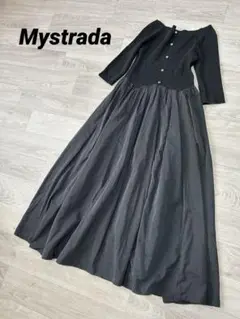 Mystrada マイストラーダ タフタドッキングワンピース 36