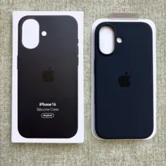 「新品未使用·純正」 iPhone 16 シリコンケース ブラック