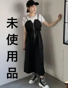 薄手キャミソールワンピース　新品未使用品✨