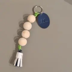 nodzoku × FREAKS STORE ウッドボールキーホルダー