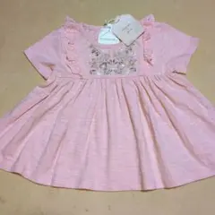 専用未使用タグ付 mamaraku annas チュニック 95cm ピンク