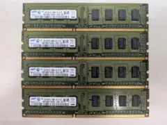 デスクトップPC用メモリSAMSUNG PC3-10600U 4GBx4枚