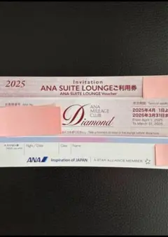 ANA スイートラウンジご利用券 ６枚 ANA SUITE ラウンジ利用券 （ANA スイートラウンジ利用券）