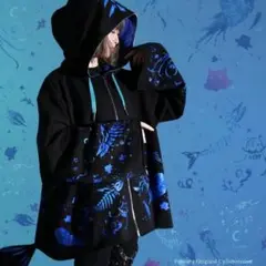 ❤️尾崎ドミノさんコラボ❤️Favorite IRO+IRO 深海のお魚パーカー