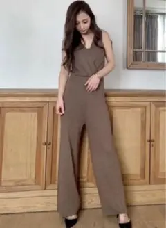 RESEXXY カシュクールミラノリブコンビネゾン