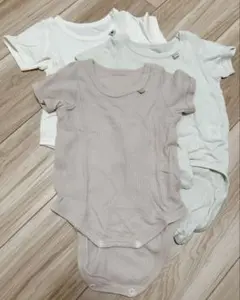 西松屋 ★ ロンパース肌着80cm　3枚セット